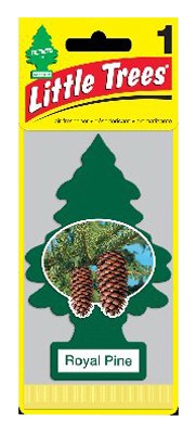C15-u1p10101 Royal Pine Scent Little Tree Air Freshener