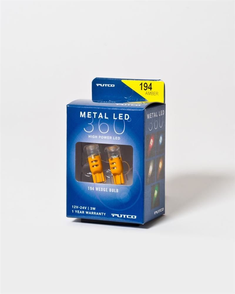 340194A360 194 Metal LED 360 Light Bulb for 1972-1974 American Motors Ambassador Amber 340194A360 194 Metal LED 360 Light Bulb for 1972-1974 American Motors Ambassador Amber