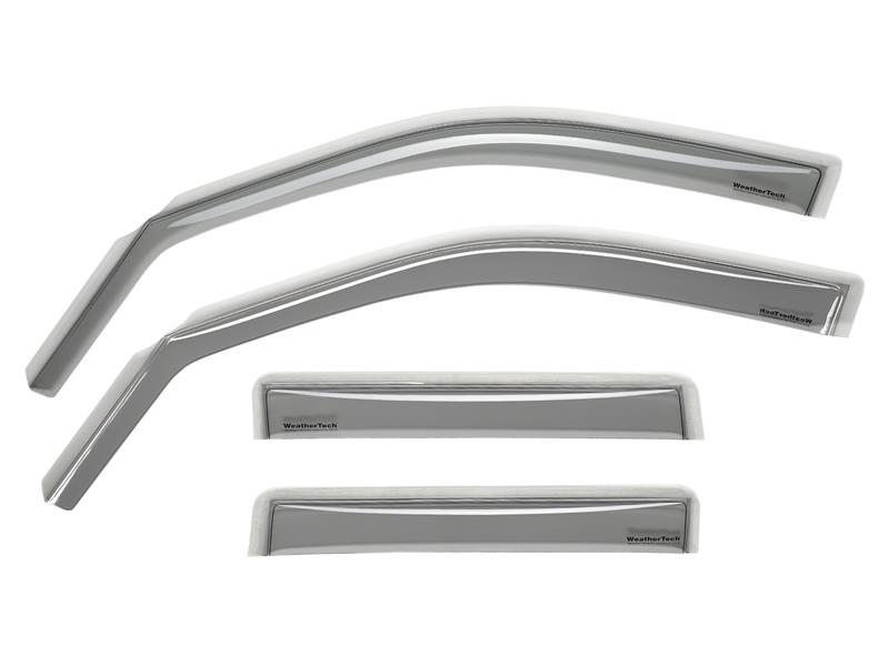 WeatherTech 72721 Front & Rear Side Window Deflector for 2015-2016 Volkswagen Golf - Light Tint WeatherTech 72721 Front & Rear Side Window Deflector for 2015-2016 Volkswagen Golf - Light Tint