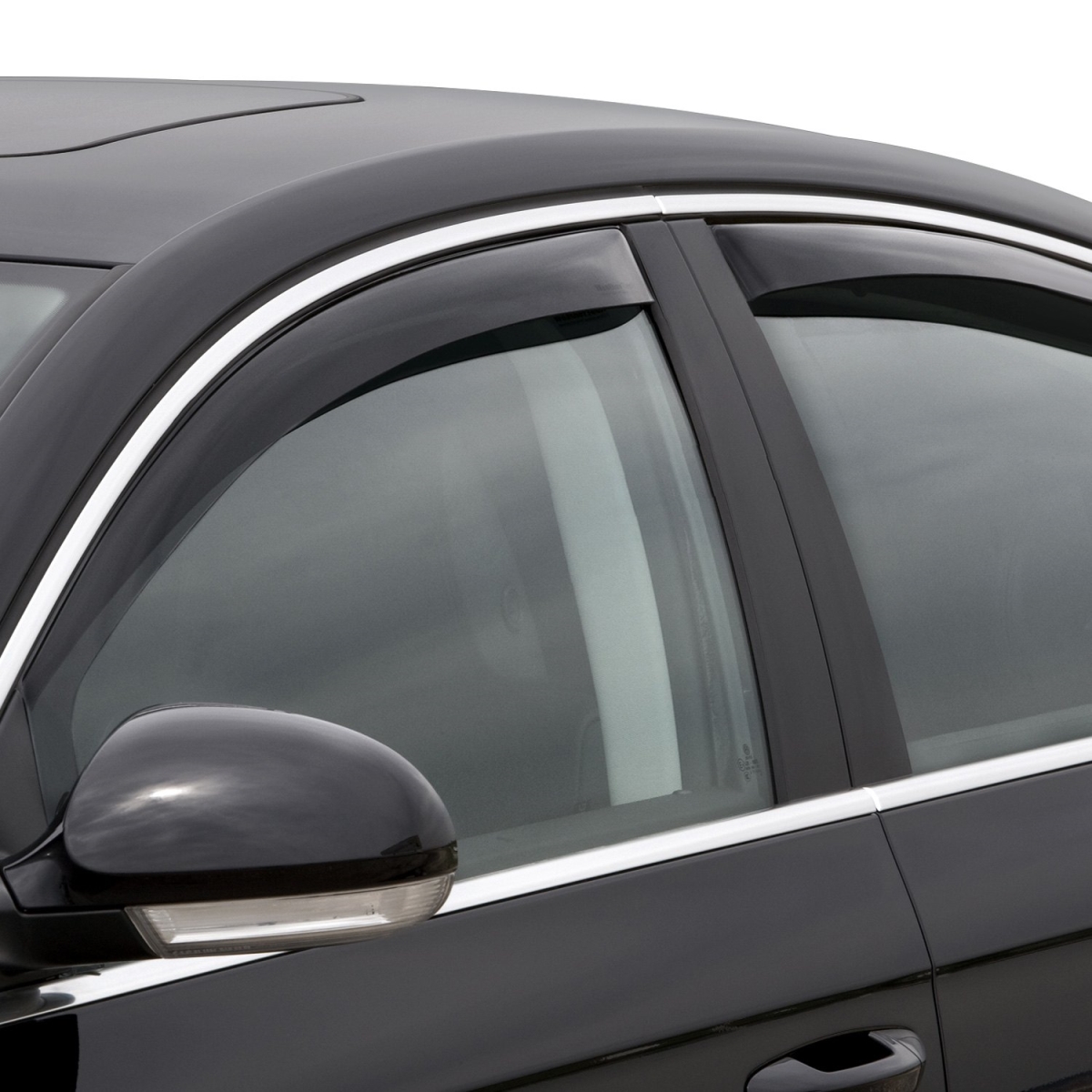 WeatherTech 82419 In-Channel Dark Smoke Front & Rear Side Window Deflectors for 2006-2010 Volkswagen Passat WeatherTech 82419 In-Channel Dark Smoke Front & Rear Side Window Deflectors for 2006-2010 Volkswagen Passat