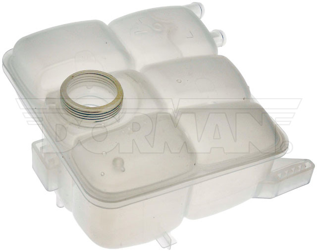 Dorman 603382 5 x 9 in. Pressurized Coolant Fluid Reservoir for 2013-2018 Ford C-Max, Black & Clear