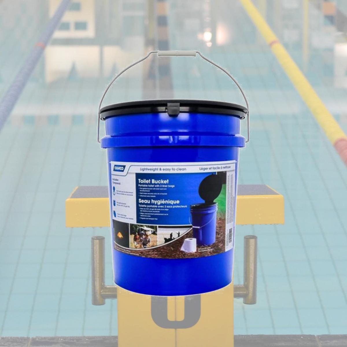 Picture of Camco 41549 Toilet Bucket with Seat Kit