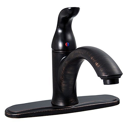 Valterra Pf231521 8 In. Single Handle Kitchen Faucet, Rubbed Bronze