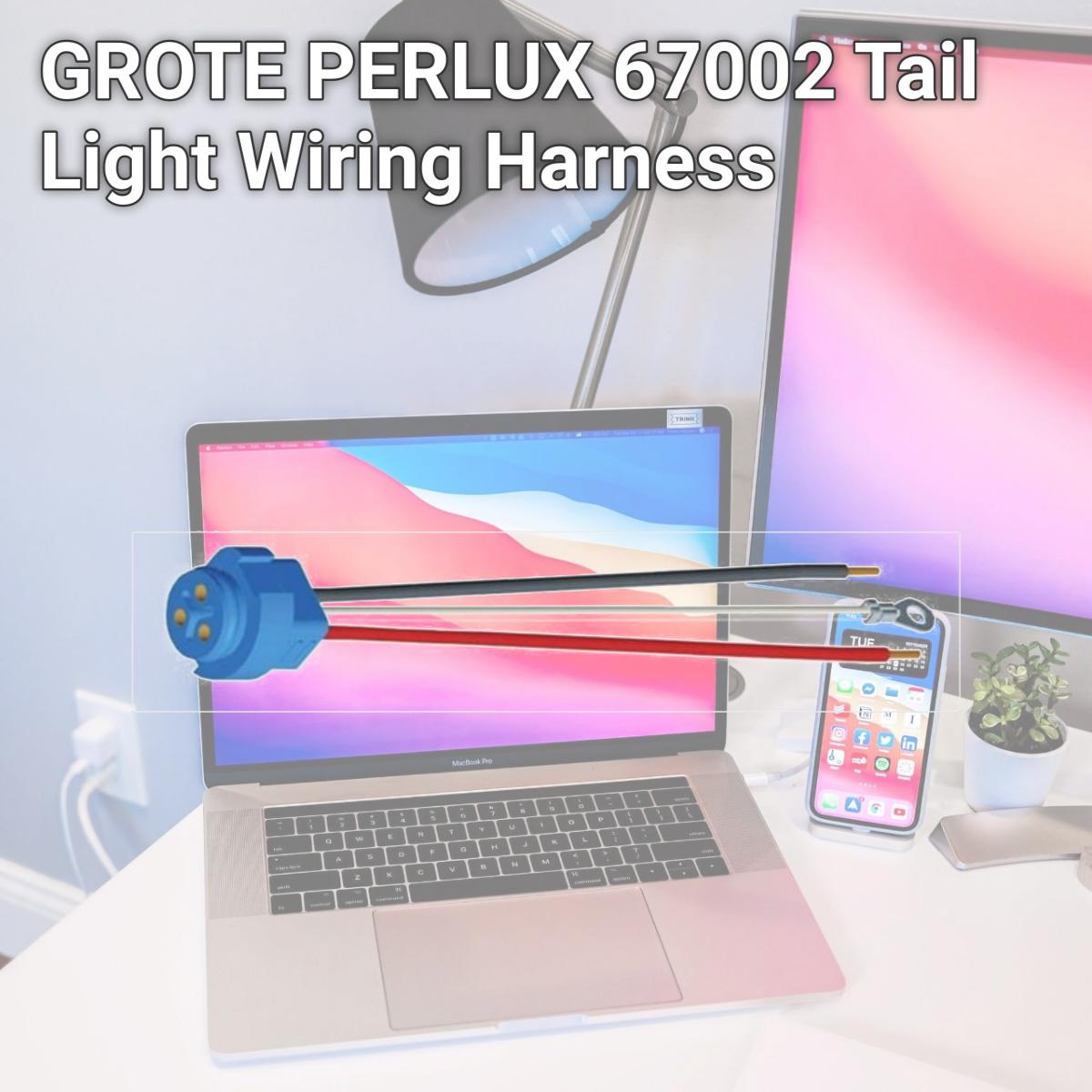 Picture of GROTE PERLUX 67002 Tail Light Wiring Harness