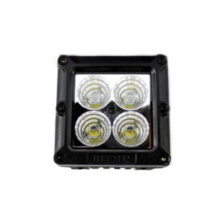 264511cls 3 In. Led Light With Four 5w Spot Pattern Cree Xte Leds - Clear & Chrome