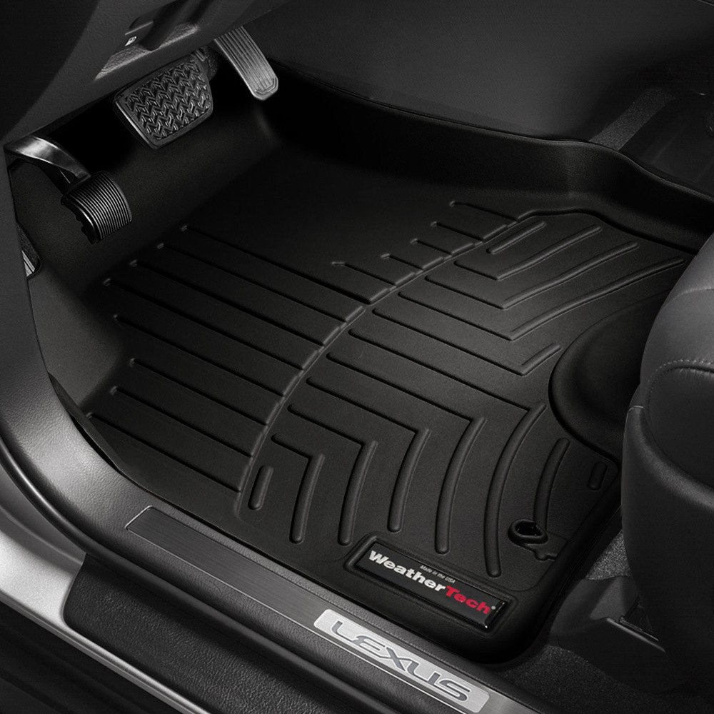 Weathertech 4413581 1st Row Molded Floor Liners Jaguar E Pace for 2018 Jaguar - Black Weathertech 4413581 1st Row Molded Floor Liners Jaguar E Pace for 2018 Jaguar - Black