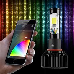 XK Glow XKG-042004H1 RGB & LED Headlight Conversion Kit XK Glow XKG-042004H1 RGB & LED Headlight Conversion Kit