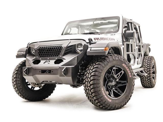 Fab Fours F66-GR46501 Modular Grumper Bumper for 2018 Jeep Wrangler JL Fab Fours F66-GR46501 Modular Grumper Bumper for 2018 Jeep Wrangler JL