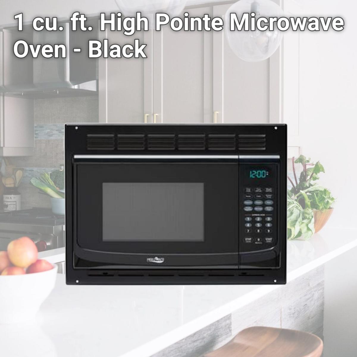Picture of Patrick Industries PAT-102343 1 cu. ft. High Pointe Microwave Oven - Black