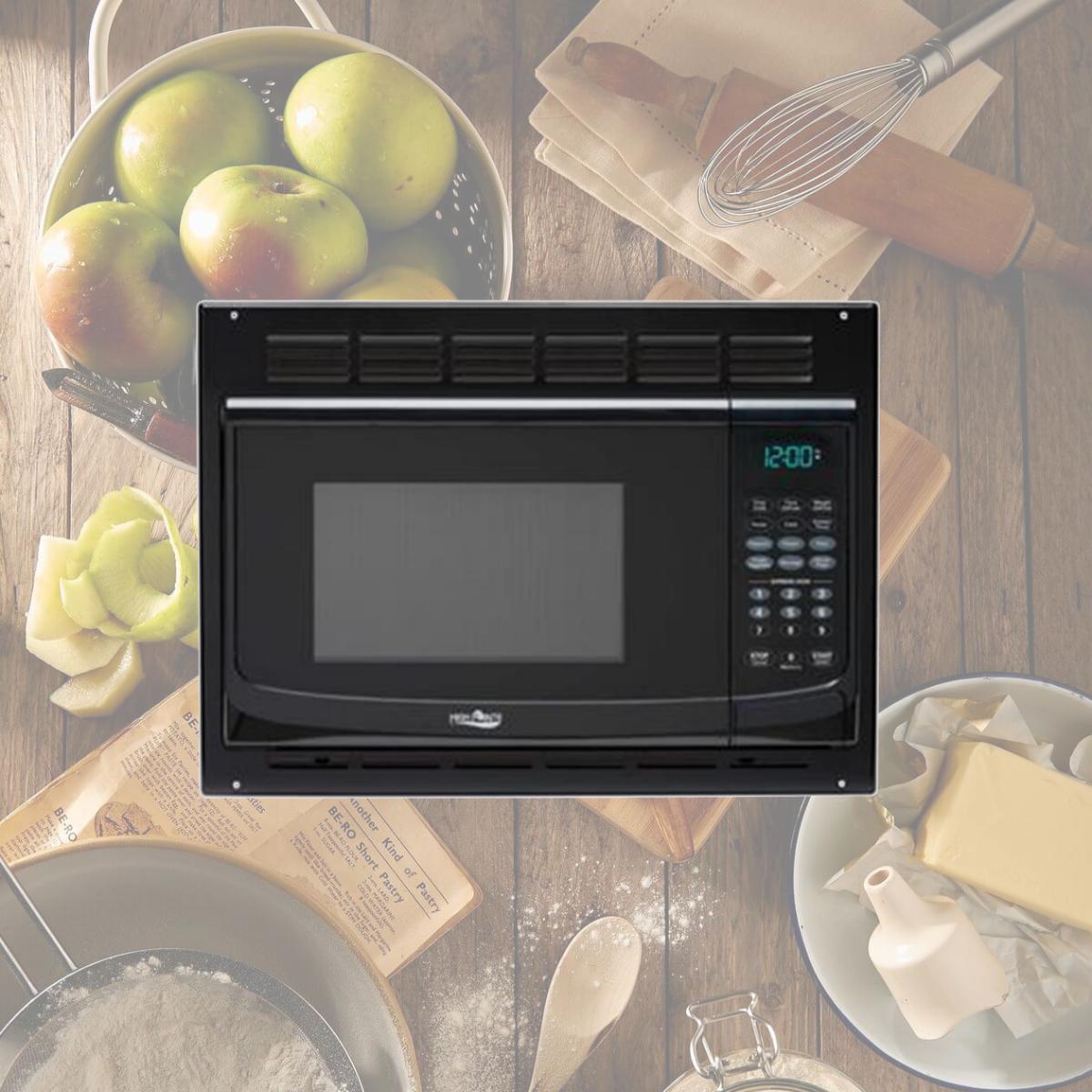 Picture of Patrick Industries PAT-102343 1 cu. ft. High Pointe Microwave Oven - Black