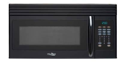 Pat-102355 1.5 Cu. Ft. High Pointe Microwave Oven - Black