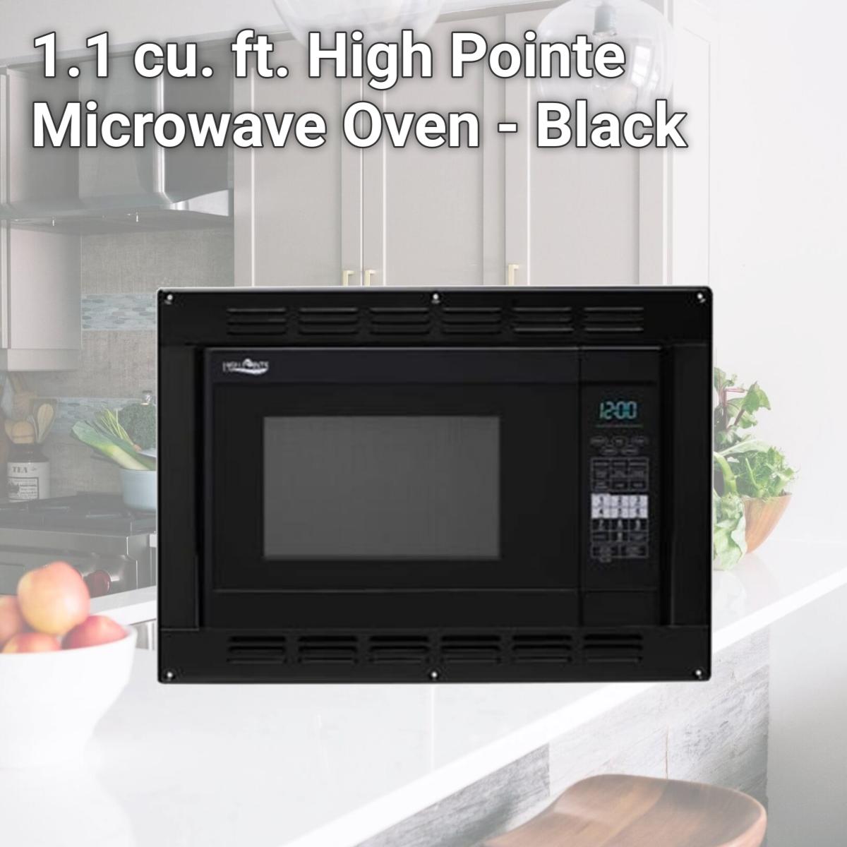 Picture of Patrick Industries PAT-102349 1.1 cu. ft. High Pointe Microwave Oven - Black