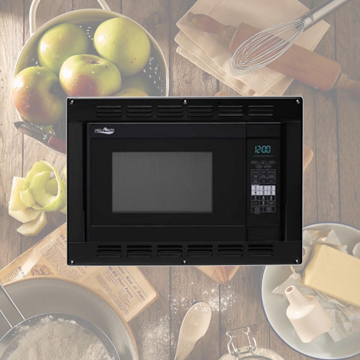 Picture of Patrick Industries PAT-102349 1.1 cu. ft. High Pointe Microwave Oven - Black