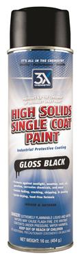 A1w-373 High Solids Paint - Gloss Black