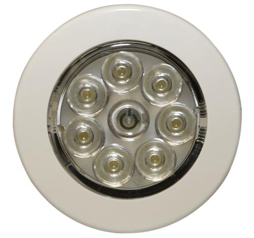 E51-ew0220 Circular Flush Switched Interior Light - Clear