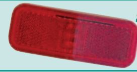 Valterra V46-52719 4 x 1.5 in. Side Marker LED Light - Red