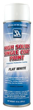 A1w-371 High Solids Paint - Flat White