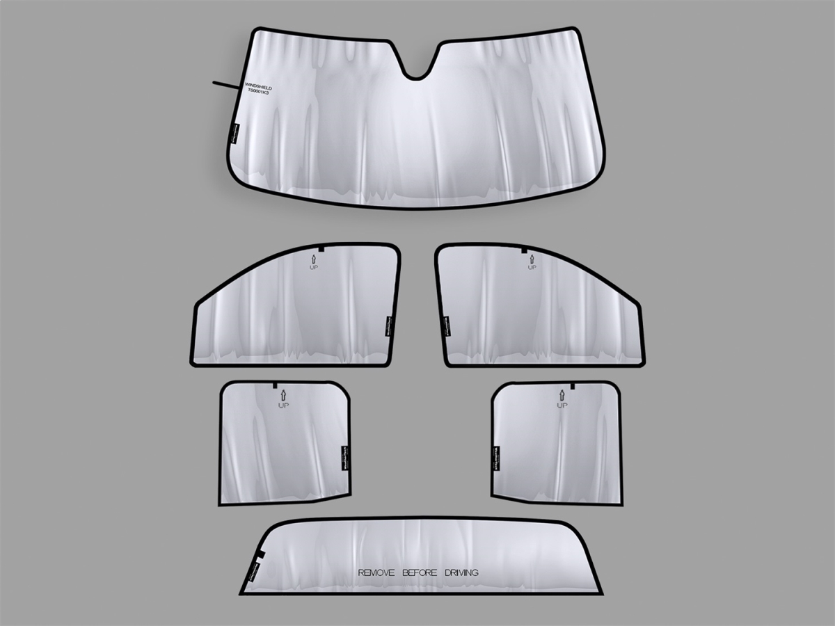 WeatherTech W24-TS0980K1 Full Vehicle Sun Shade Kit for 2015-2019 Hyundai Sonata Silver & Black WeatherTech W24-TS0980K1 Full Vehicle Sun Shade Kit for 2015-2019 Hyundai Sonata Silver & Black