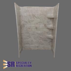 Sw2440gt Grand Shower Wall Panel - 24 X 40 X 66 In.