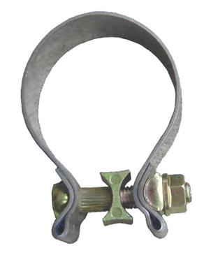 Pypes Exhaust Hvc21 2.5 X 1 Ft. 304 Stainless Steel Band Clamp