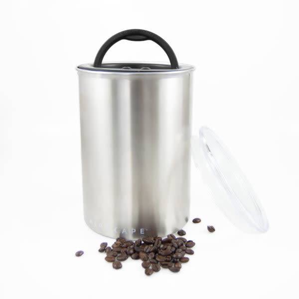 P4j-as0107 7 In. Airscape Coffee Food Storage Canister - Stainless Steel