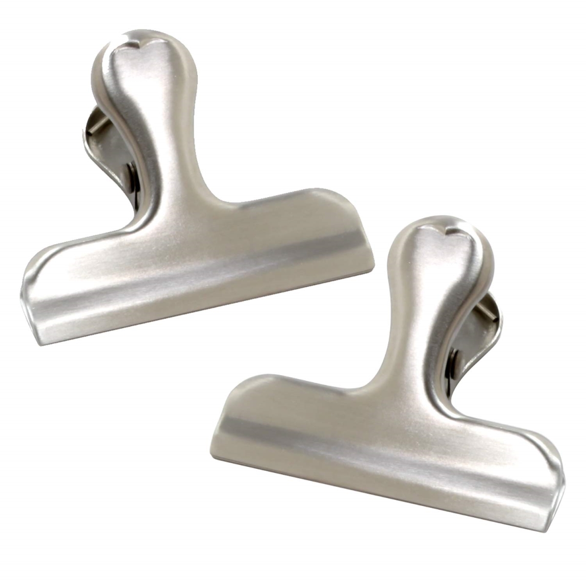 168 Stainless Steel Bag Clips, 2 Piece