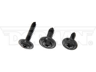 Dorman 961215D Trim Screw Assortment, Black