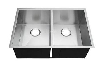 P4m-plm2716dhz 27 X 16 In. Double Bowl Stainless Steel Sink