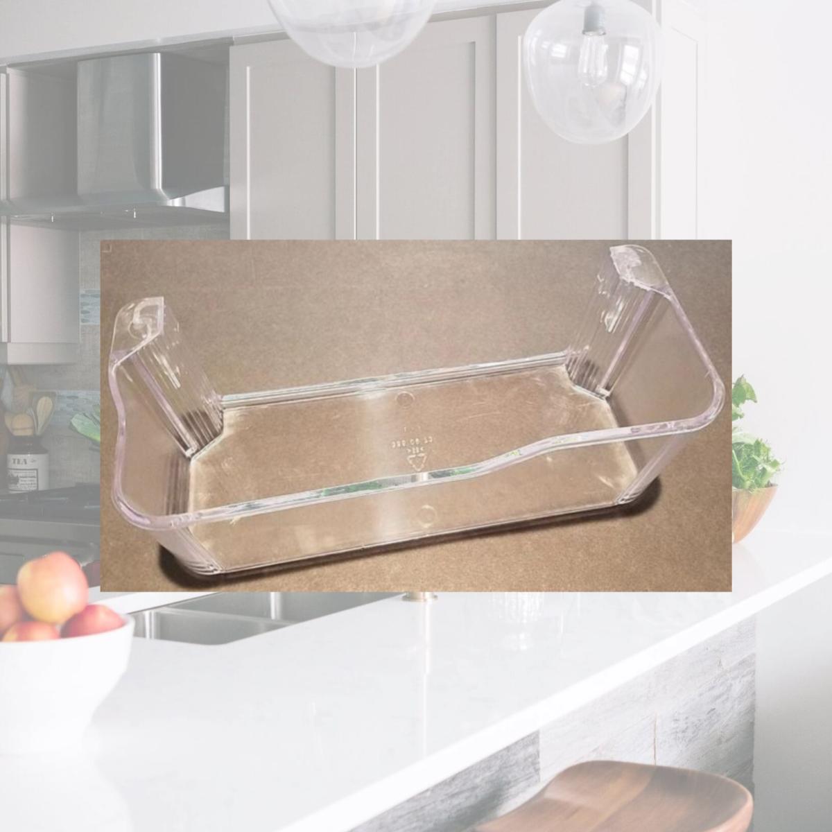 Picture of Dometic 3850973045 Upper Refrigerator Freezer Door Shelf, Clear