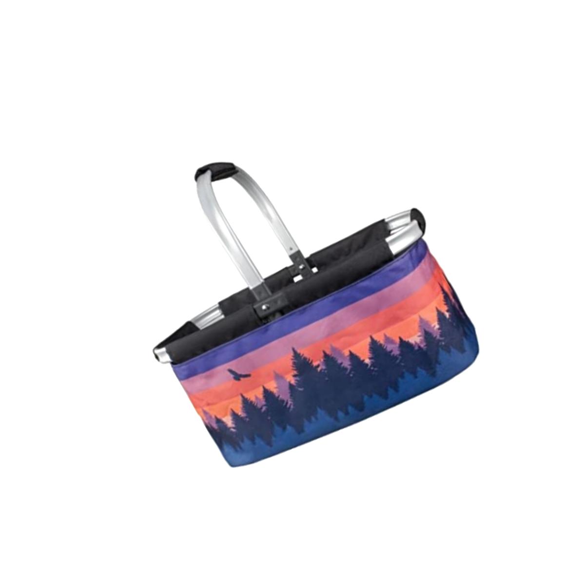 Picture of Camp Casual CC010SSB Scenic Sunset Folding Picnic Basket