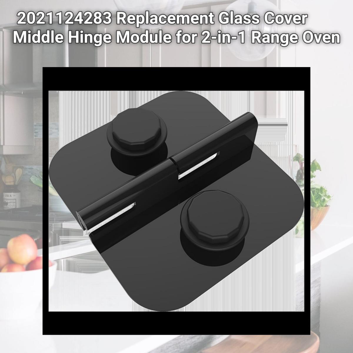 Picture of Furrion 2021124283 Replacement Glass Cover Middle Hinge Module for 2-in-1 Range Oven