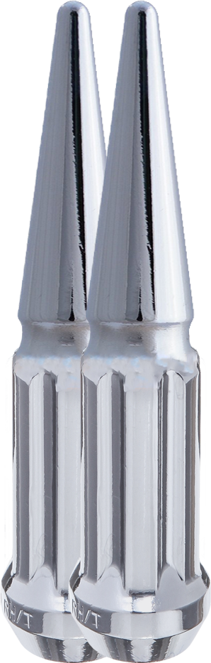 5814LSPKS 14in. x 1.5in. 8 Lug Spike Install Kit - Silver - Set of 8 - Durable Design