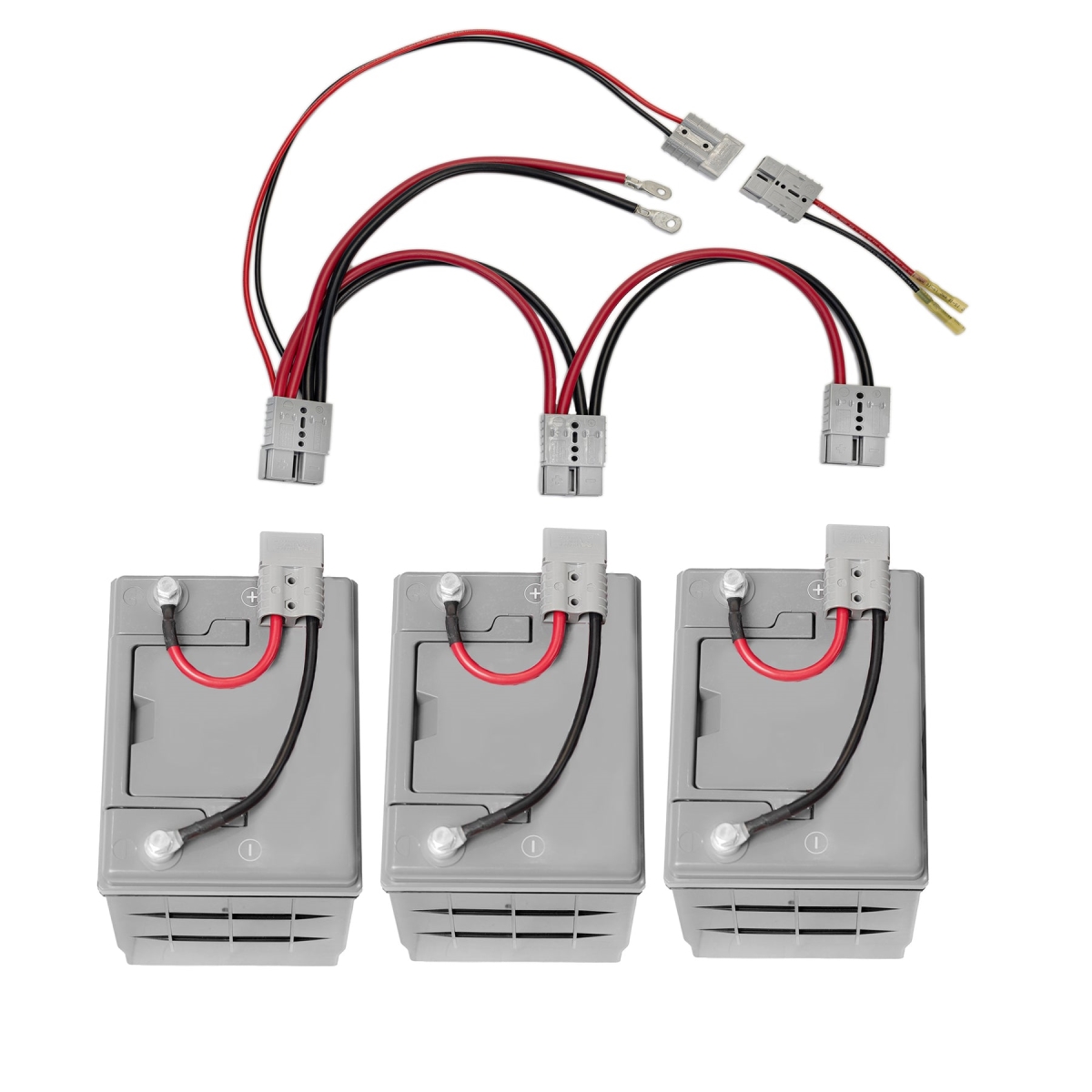 Connect Ease RCE312SLR 3 12V Battery Parallel Quick Connect System with Solar System Lithium Compatible
