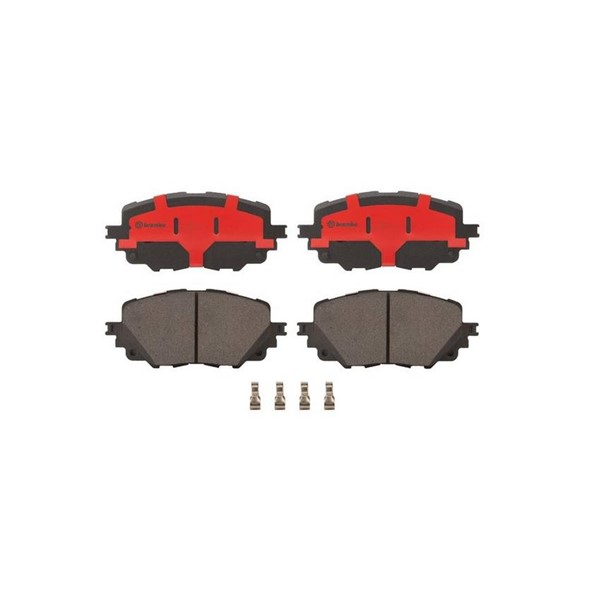 P49054N Disc Brake Pad Set - Black - 15.1mm - Set of 4 - Low Dust Formula