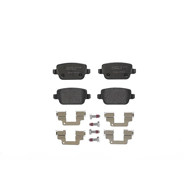 P44016 Disc Brake Pad Set for 2008-2012 Land Rover LR2