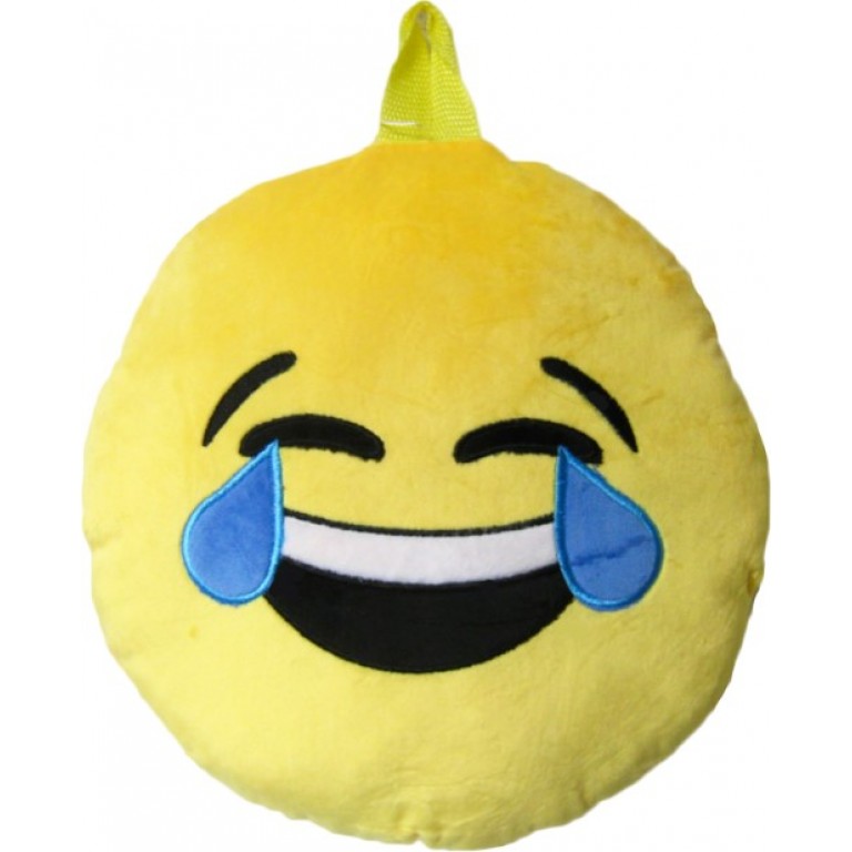 51004 Laughing Crying 12 In. Emoji Backpack