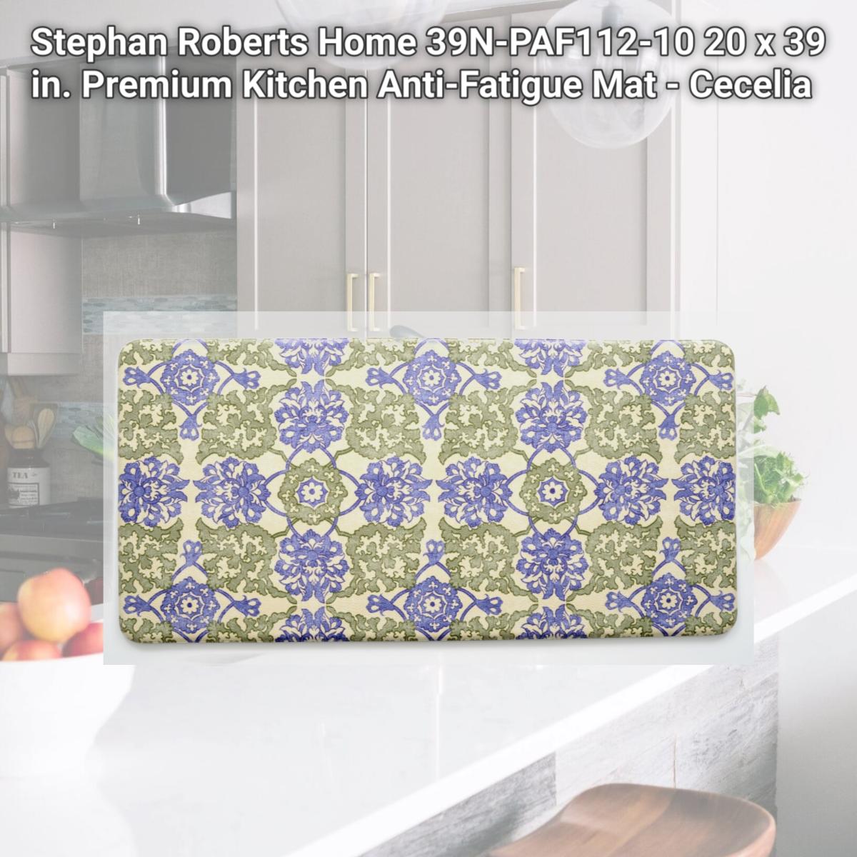 Picture of Stephan Roberts Home 39N-PAF112-10 20 x 39 in. Premium Kitchen Anti-Fatigue Mat - Cecelia