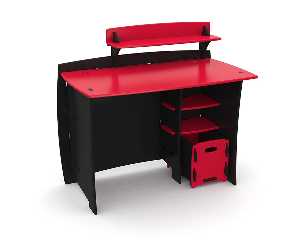 Lege-mprm-209 Kids Complete Desk System Set - Red