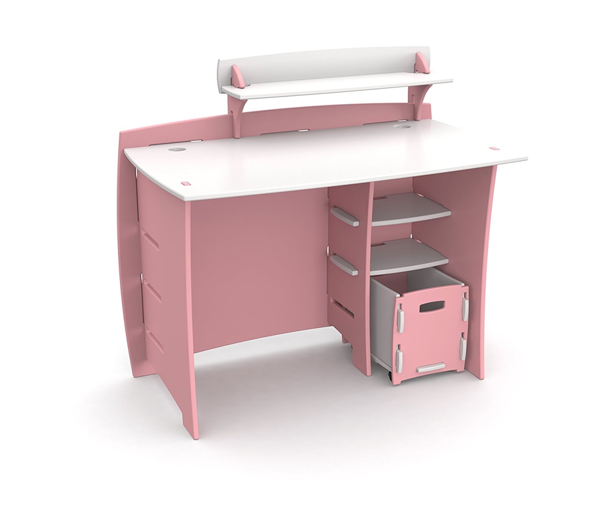Lege-mpsm-209 Kids Complete Desk System Set - Pink