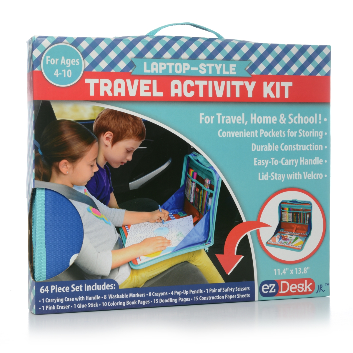 Ez02-adt100-12 11.18 X 13.39 In. Travel Activity Kit