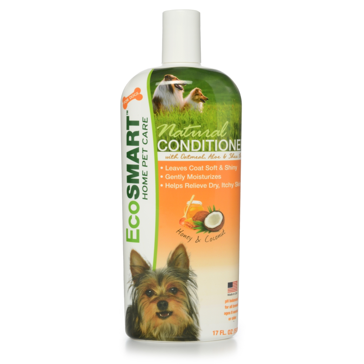 Ecsm-33261-06 17 Oz Natural Dog Conditioner, Honey Coconut - Pack Of 6