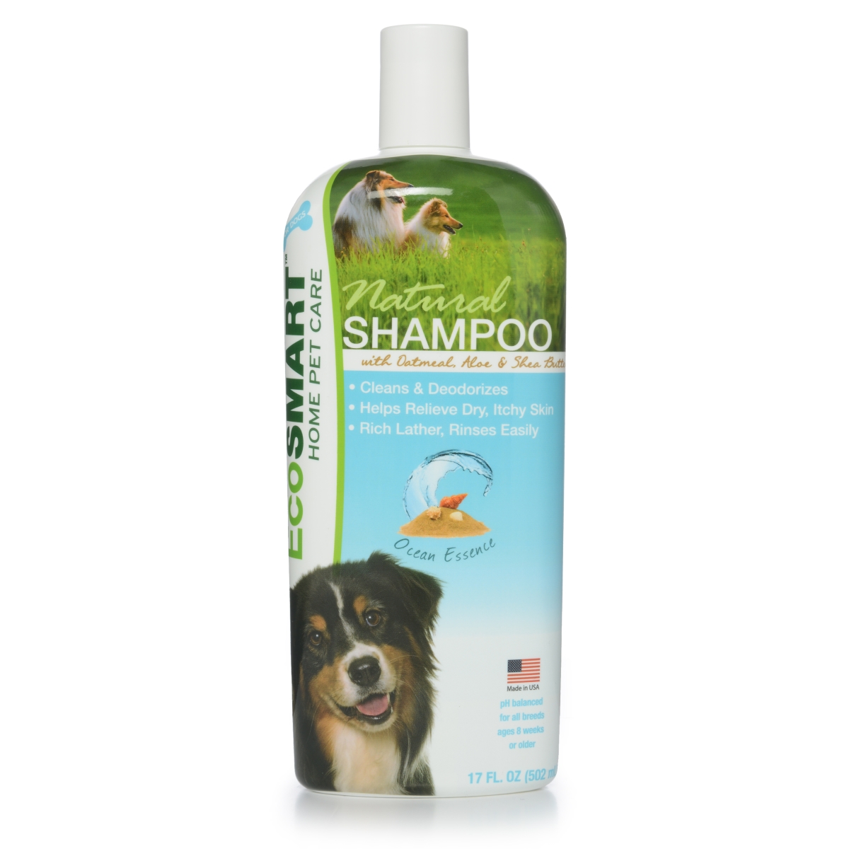 Ecsm-33264-06 17 Oz Natural Dog Shampoo, Ocean Essence - Pack Of 6