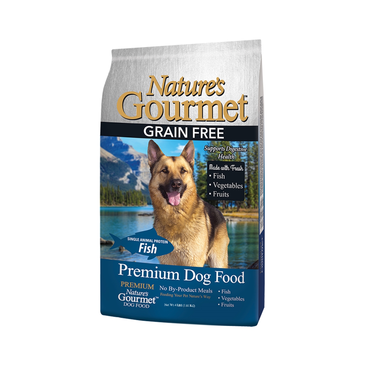 Ngdg-af0400-01 4 Lbs Grain-free Adult Dog Food, White Fish
