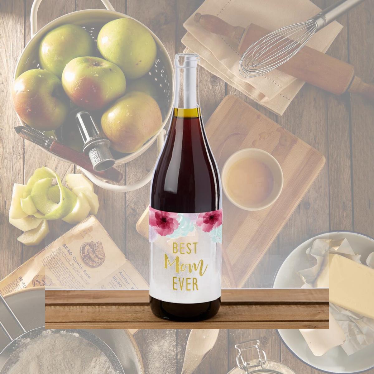 Picture of Kate Aspen 32220NA Mothers Day Wine Bottle Label, Set of 6