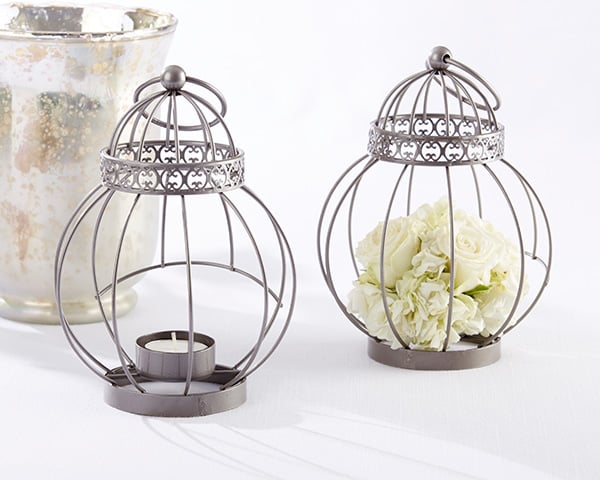 14116na Vintage Bird Cage Lantern