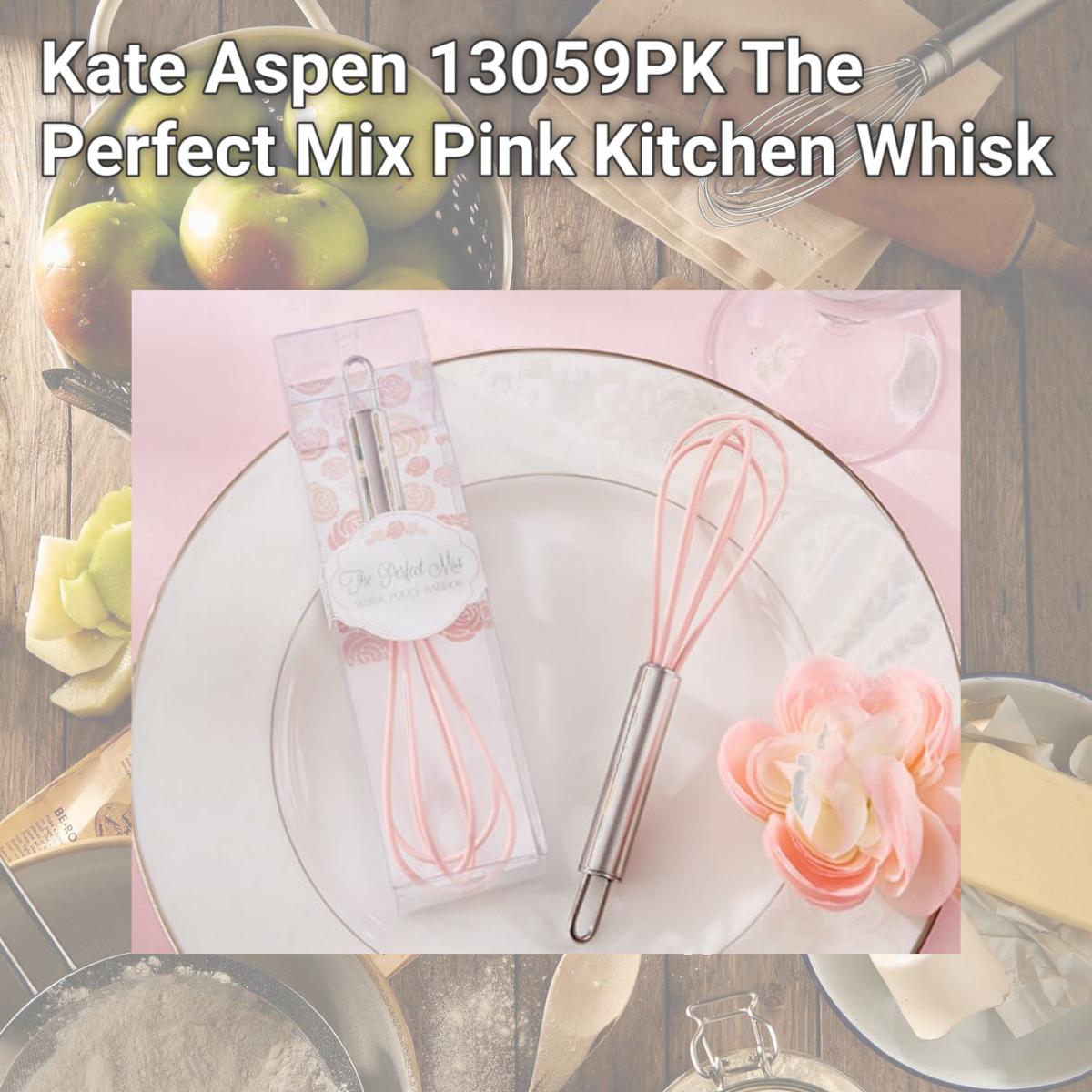 Picture of Kate Aspen 13059PK The Perfect Mix Pink Kitchen Whisk