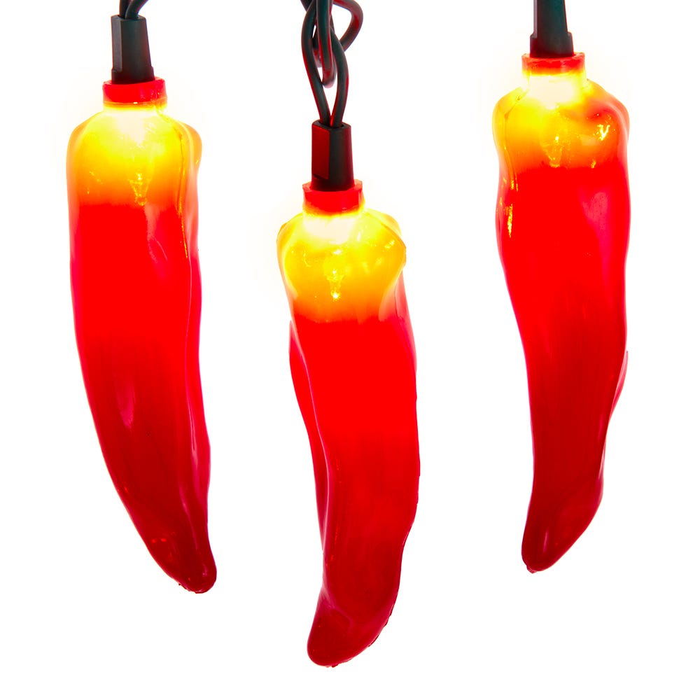 UPC 086131815072 product image for Kurt S. Adler UL0027R UL 10-Light Red Chili Pepper Light Set | upcitemdb.com