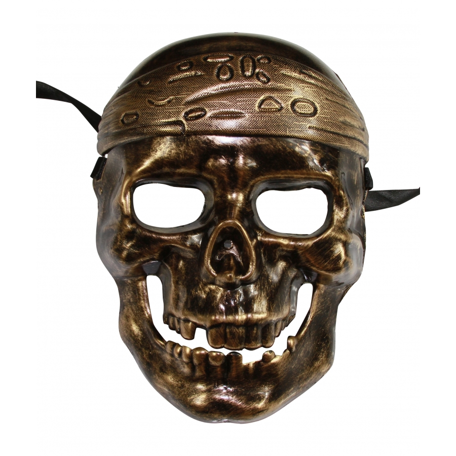 Kayso Gm006gd Vintage Gold Skull Mask