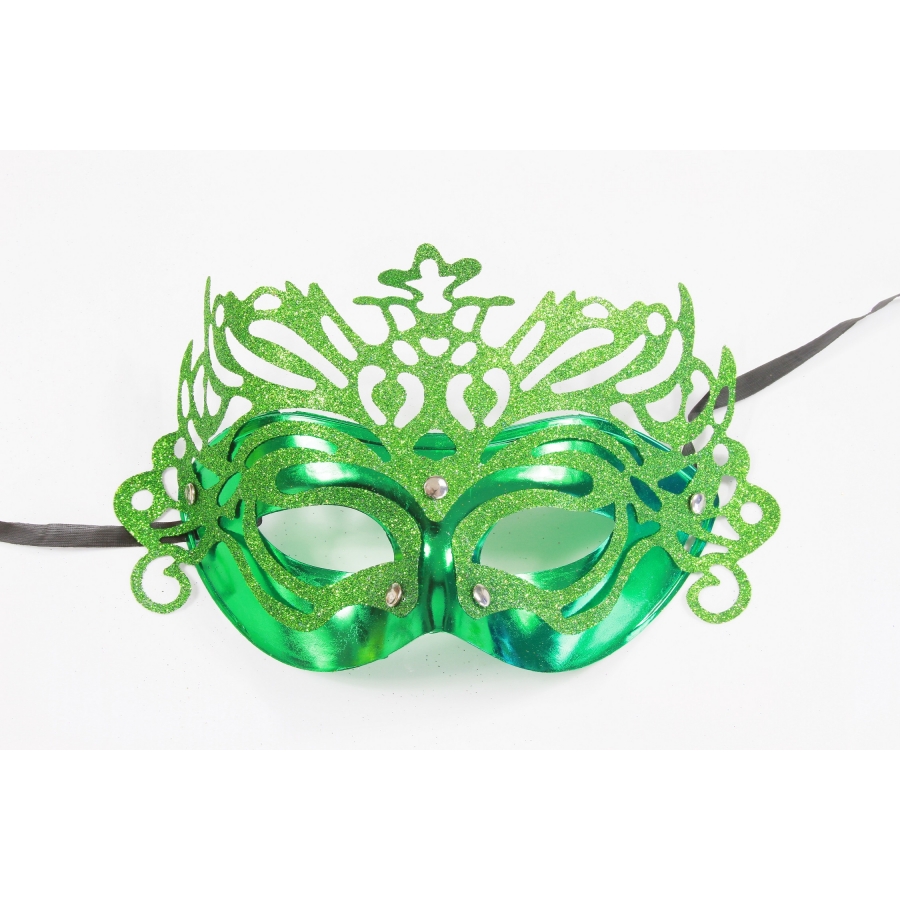 Kayso Az005gn Green Masquerade Mask