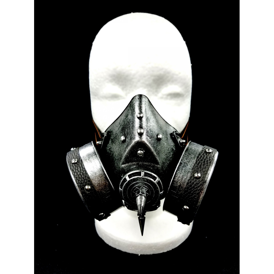 Kayso Gsm002sl Steampunk Gas Mask, Silver